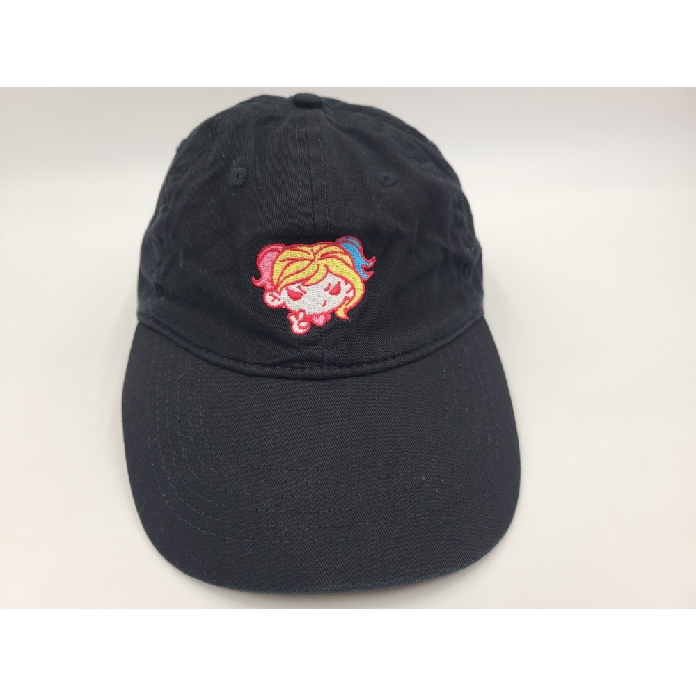 Women Harley Quinn Loot Crate DC Comics Strapback Adjustable Hat Cap Dad Black